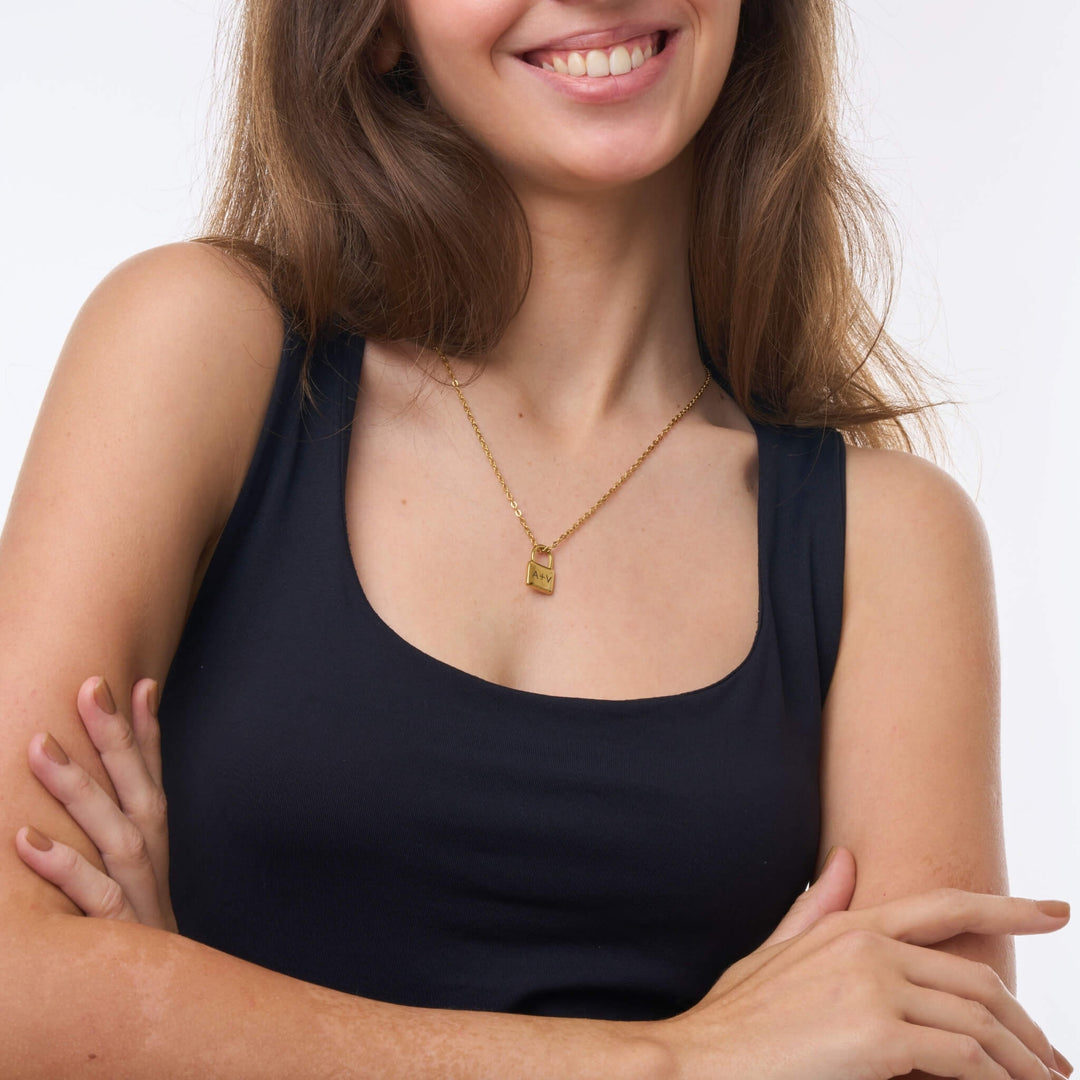 Personalised Lock Necklace