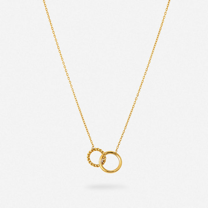 Double Hoop Necklace